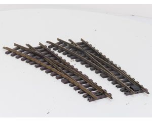 LGB Wisselset R3  2x Links  ( 16150 ). Zonder aandrijving,