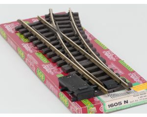 LGB 16050 Elektr.Weiche  rechts, R3,22.5 Grad