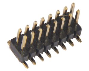 ZIMO PLUX16 16-polige SMD-Stiftleiste, Stecker passend für PluX-Decoder
