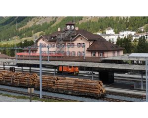 KOTSCH RhB-Bahnhofes Pontresina