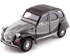 GSDCCwel 00024009Wgybk 1/24 Citroen Charleston 2CV, grey/black