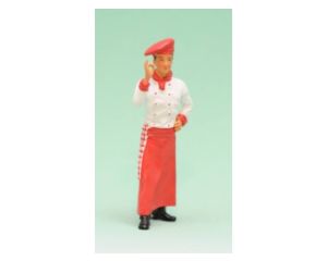 Prehm-miniaturen 500024 Koch mit roter Mütze