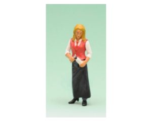 Prehm-miniaturen 500028 Kellnerin mit schwarzer Schürze