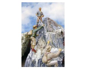 Prehm-miniaturen 500102 Bergsteiger, Set 1, 3 Figuren