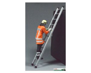 Prehm-miniaturen 500205 Feuerwehrman Metallfigur