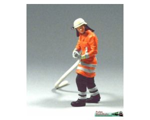 Prehm-miniaturen 500207 Feuerwehrman Metallfigur
