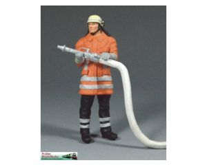 Prehm-miniaturen 500209 Feuerwehrman Metallfigur