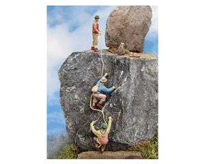 Prehm-miniaturen 500103 Bergsteiger, Set 2, 3 Figuren
