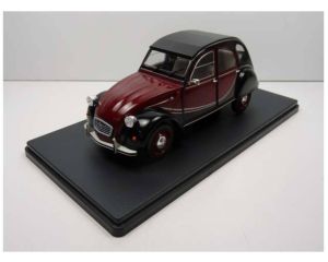 GSDCCmag 00024ci2cv 1982 Citroen 2CV Charleston, black/red 1/24