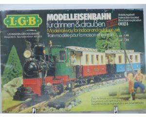 LGB 0024 Modelleisenbahn Anleitungsheft