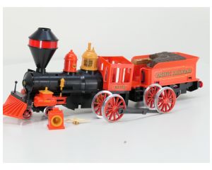 Playmobil 4054 Western Lok Steaming Mary “Pacific Railroad” met tender BASTLER SET
