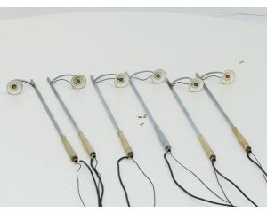 Set 6x Messing (piko) Zelfbouwmasten 34cm #1