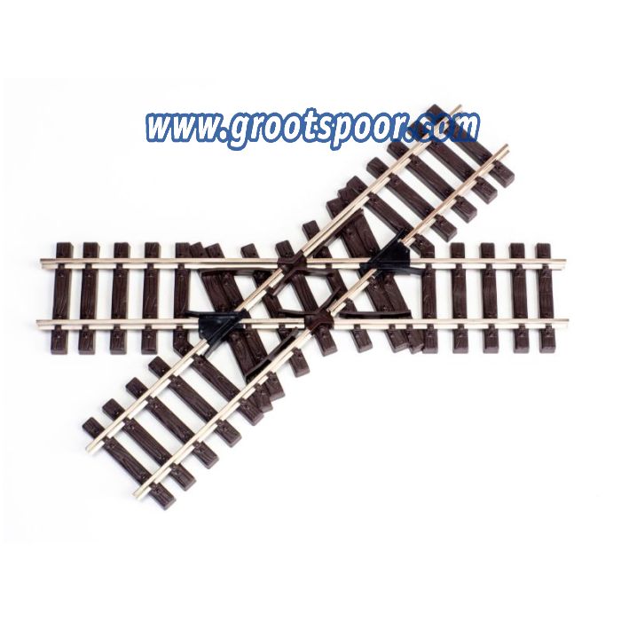 TRAINLINE45 1031270 Nickel Kreuzung 45° für R 120cm