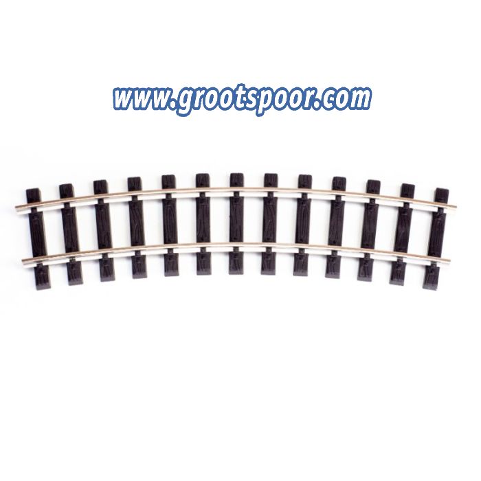 TRAINLINE45 1040916 Nickel gebogenes Gleis R 90cm 