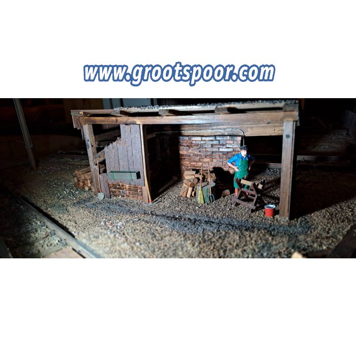 Spur II Bahnwerk Diorama Fa. BESIG fur u.a. MAGNUS