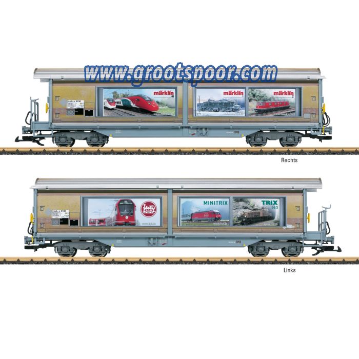 LGB 48576 Schiebewandwagen Metallrader