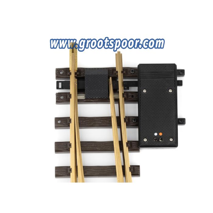 LGB 16150 Elektrische Weiche, links, R3, 22,5 Grad