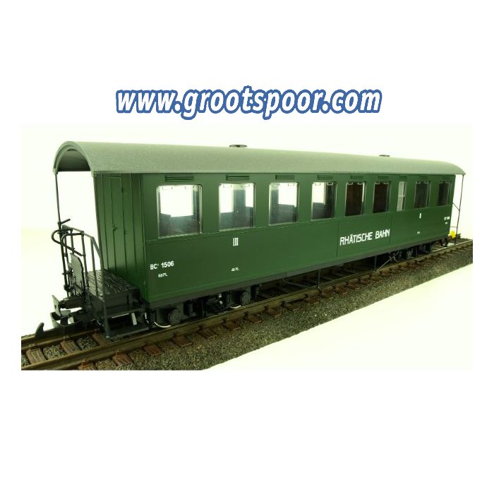 TRAINLINE45 3035741 3er Set RhB Personenwagen BC 1506, BC 1507, BC 1508, incl. Toilettenabteil, Sprengwerk - sku: TRAINLINE453035741 - Neu - Bild 3