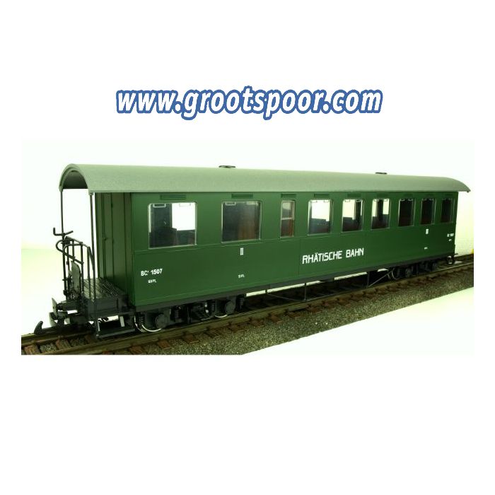 TRAINLINE45 3035741 3er Set RhB Personenwagen BC 1506, BC 1507, BC 1508, incl. Toilettenabteil, Sprengwerk - sku: TRAINLINE453035741 - Neu - Bild 2