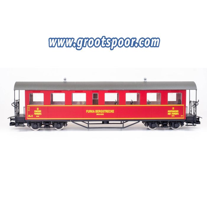 TRAINLINE45 3036991 Personenwagen B 4229 der Furka Bergstrecke, rot