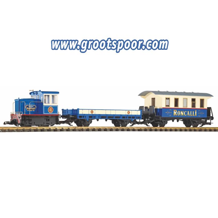 PIKO 37154 G-Start Set Güterzug Roncalli R/C