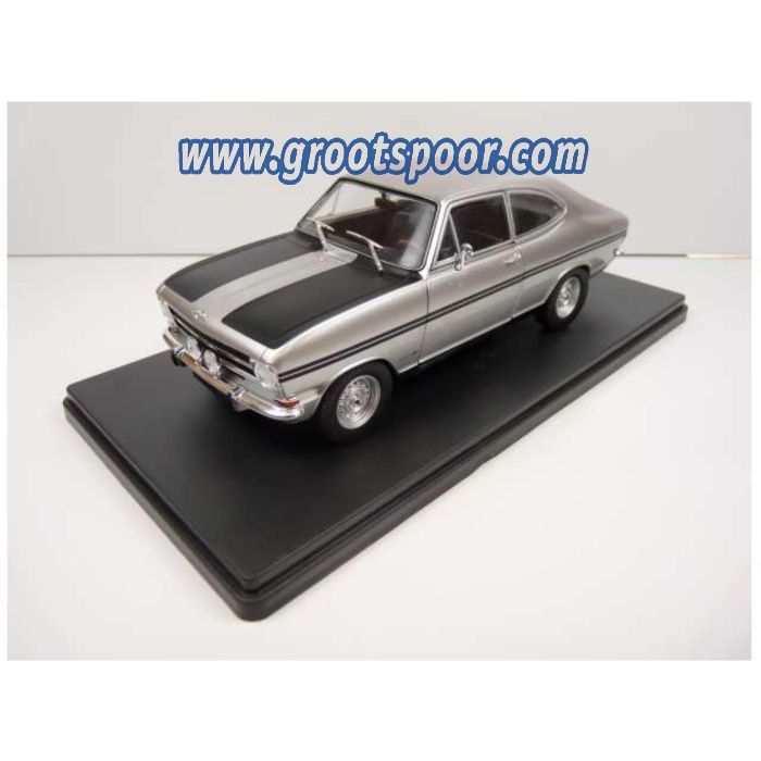 GSDCCmag 00024Opelkadettsi 1/24 Opel Kadett B Rally, silver with black racing stripes