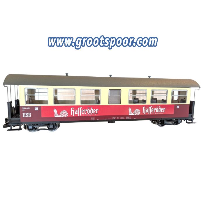 Trainline45 3530846 HSB Personenwagen, 7 Fenster 900-439 