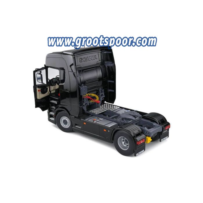 solido 1/24 Scania S580 ブラック スカニア トレーラーヘッド S580