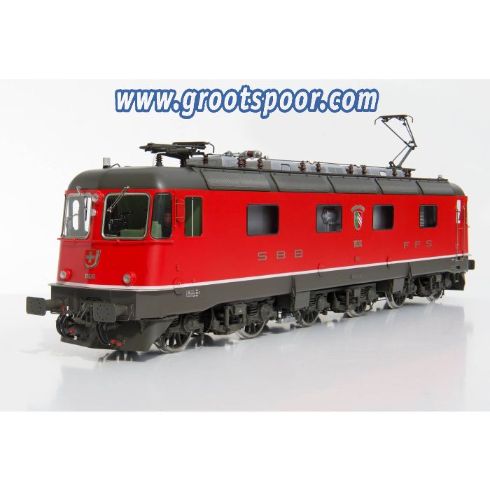 Schaal 0 Kiss 410 062 SBB Re 6/6 ELEKTROLOKOMOTIVE | Vernier-Meyrin LokNr. 11636