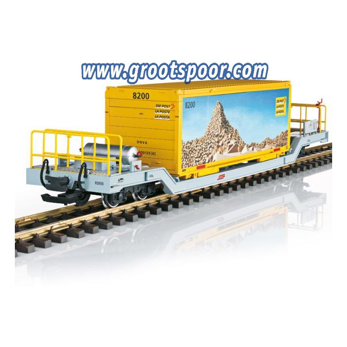 LGB 45925 RhB Containerwagen, Metallrader - sku: LGB45925 - New - Photo 2