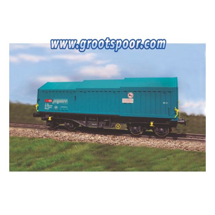Schaal 0 Kiss 460 422 Telescopic hood wagon Shimms / Shimmns | Wagennummer .31 RIV 85 SBB-CFF 477 7 109-3