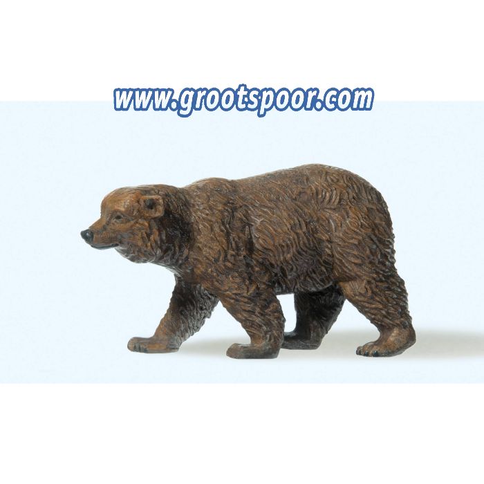 Preiser 47516 Braunbär gehend 1:25