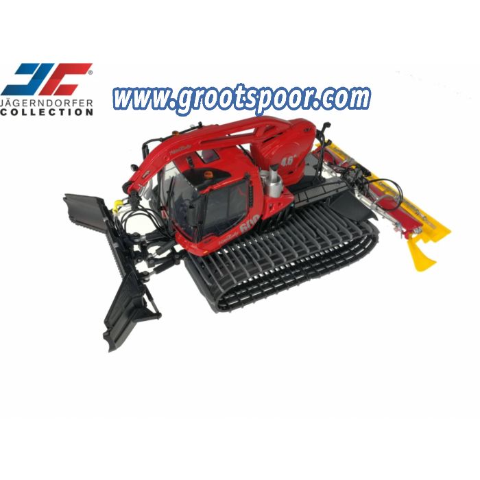 Schaal 1:43 Jagerndorfer 4810 PISTENBULLY LEVEL RED 360° DRAAIBAAR - sku: JC4810-1 - New - Photo 2