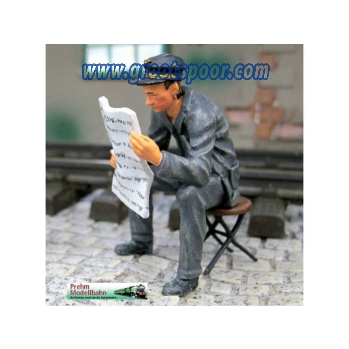 Prehm-Miniaturen 500060 Lokschlosser bei der Pause  