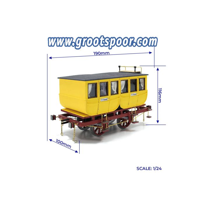 OCCRE 56001 Adler Wagons (3 Modelle)