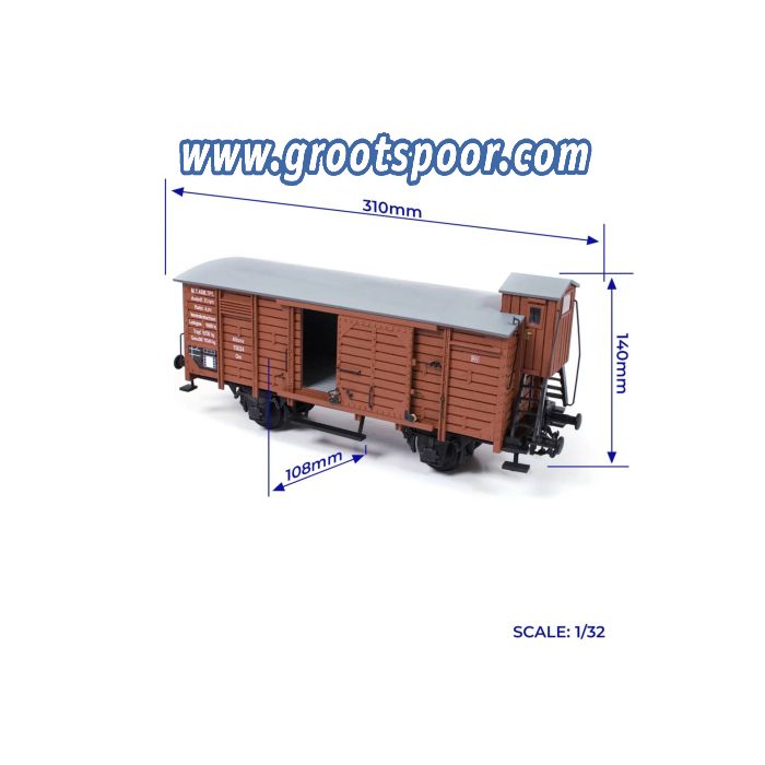 OCCRE 56002 Güterwagen Maßstab: 1:32