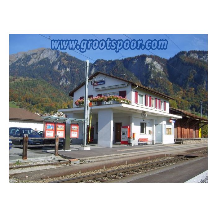 GSmm Bahnhof Malans der Rhb / Rhätische Bahn