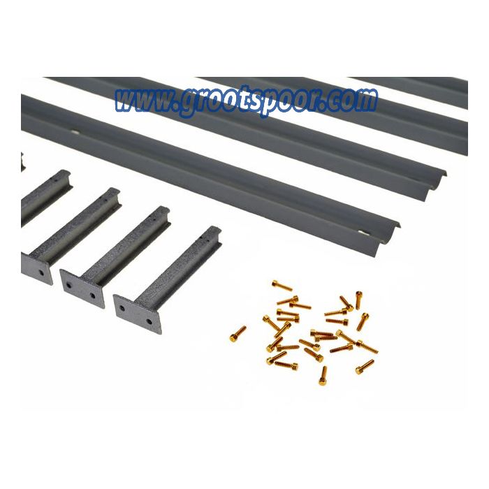 THIEL 672 Leitplanke mit Einschlagsockel kurz, 100 mm