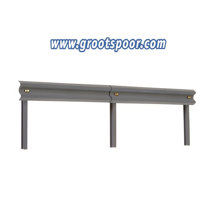 THIEL 672 Leitplanke mit Einschlagsockel kurz, 100 mm