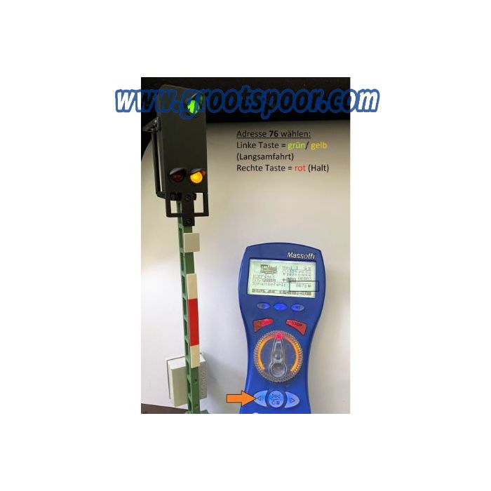 MBE 800226 H/V-Hauptsignal (Einfahrt) spur g - sku: MBE800226 - New - Photo 5