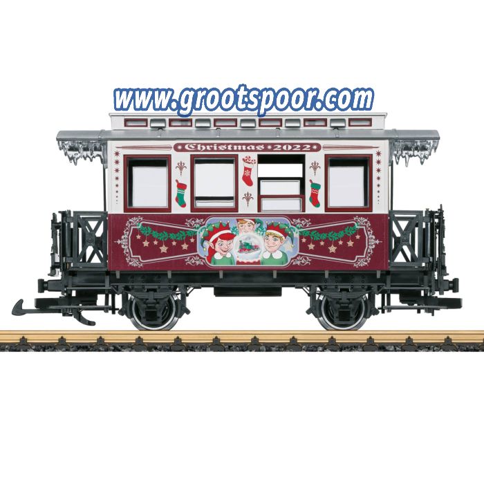 LGB 36022 Weihnachtswagen 2022, Metallrader