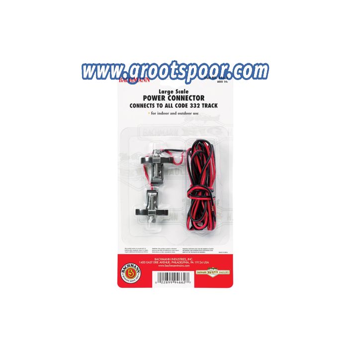 Bachmann 94662 POWER CONNECTOR (LARGE SCALE)