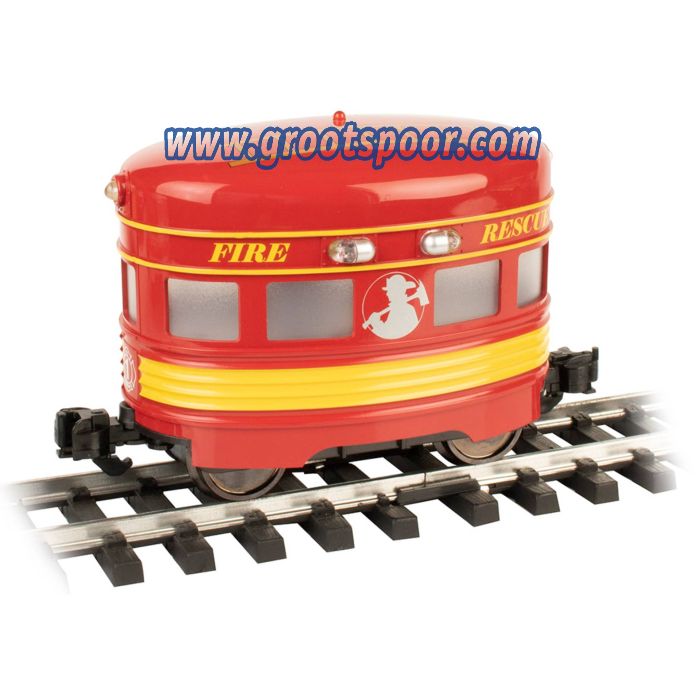 Bachmann 96287 Eggliner - Fire Rescue With Flashing Roof Light