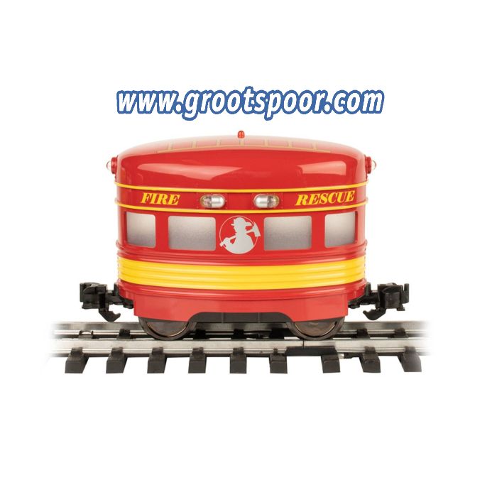 Bachmann 96287 Eggliner - Fire Rescue With Flashing Roof Light