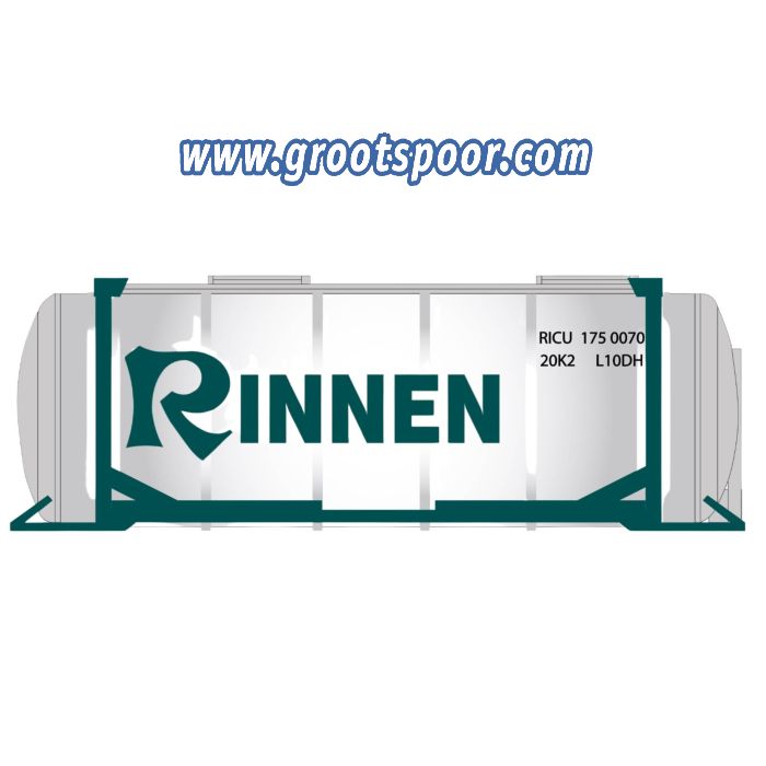Schaal 1 Kiss 561 123 Container RINNEN Tankcontainer 25 ft