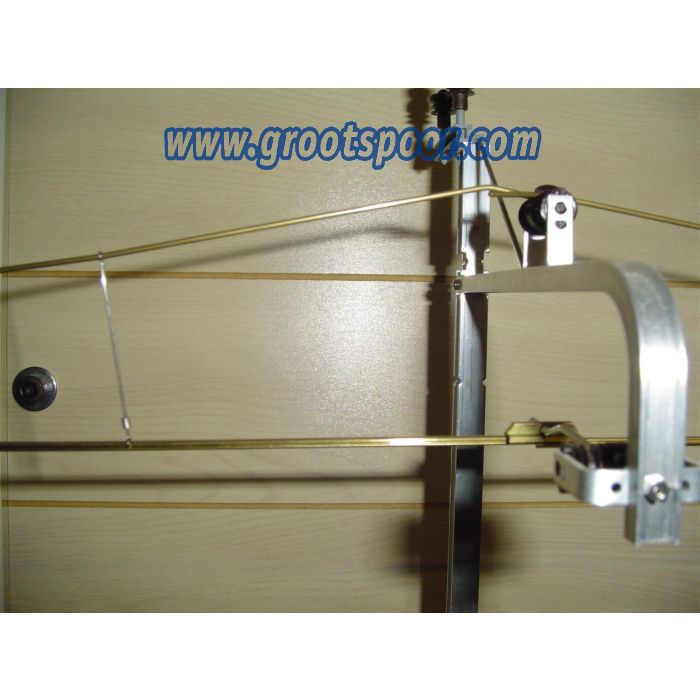 AZB 6190 Fahrdrahtbausatz mit Tragseil, a 90cm lang, 12 teilig