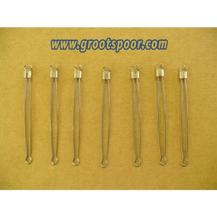 AZB 6408/47 Hänger für Tragseil, 12 Stück, 47mm lang