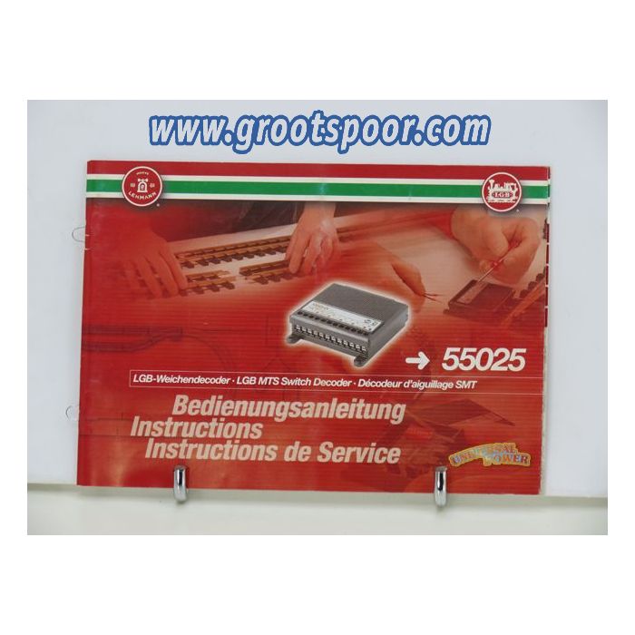 LGB Bedienungsanleitung 55025