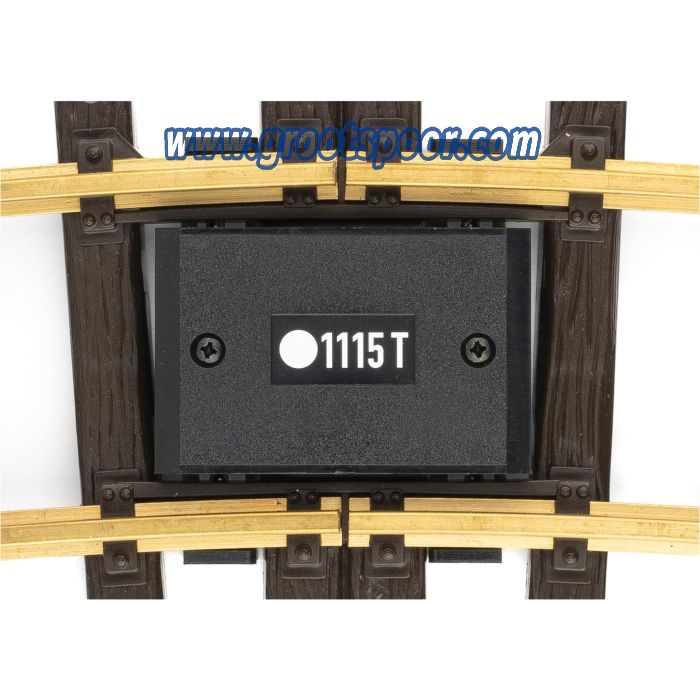 LGB 11152 Gebogenes Trenngleis, R1, 15 Grad