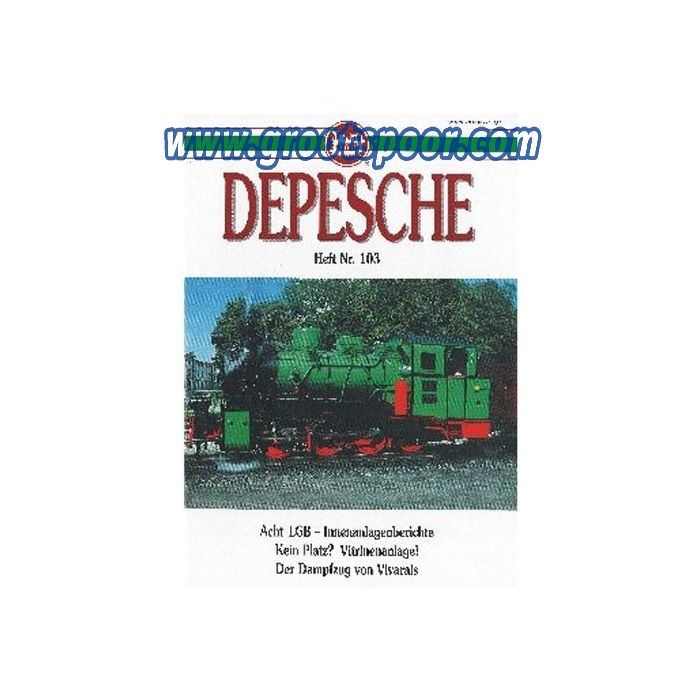 LGB Depesche 103 - sku: 20210128041647 - Gebraucht - Guter Zustand - Bild 1